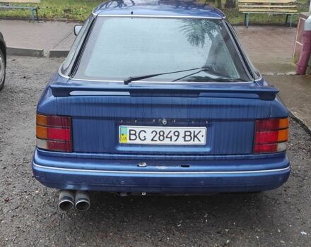 Синий Форд Скорпио, объемом двигателя 2 л и пробегом 385 тыс. км за 950 $, фото 3 на Automoto.ua