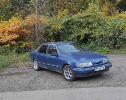 Синий Форд Скорпио, объемом двигателя 2 л и пробегом 385 тыс. км за 950 $, фото 12 на Automoto.ua