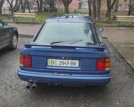 Синий Форд Скорпио, объемом двигателя 2 л и пробегом 385 тыс. км за 950 $, фото 18 на Automoto.ua