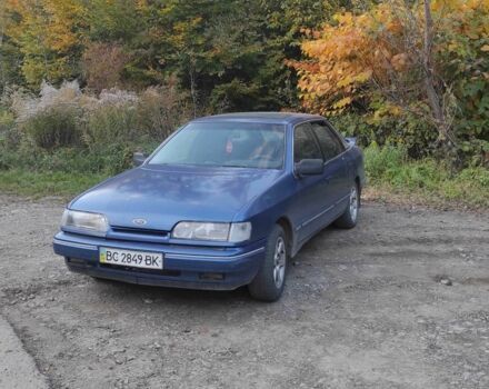 Синий Форд Скорпио, объемом двигателя 2 л и пробегом 300 тыс. км за 1100 $, фото 5 на Automoto.ua