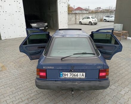 Синий Форд Скорпио, объемом двигателя 2 л и пробегом 400 тыс. км за 600 $, фото 5 на Automoto.ua