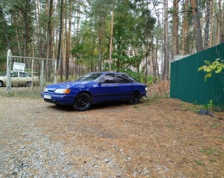 Синий Форд Скорпио, объемом двигателя 2 л и пробегом 200 тыс. км за 750 $, фото 1 на Automoto.ua