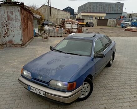 Синий Форд Скорпио, объемом двигателя 2 л и пробегом 400 тыс. км за 600 $, фото 2 на Automoto.ua