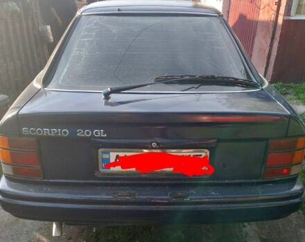 Форд Скорпио 1989 в Житомире на Automoto.ua Синий Форд Скорпио, объемом двигателя 2 л и пробегом 186 тыс. км за 955 $, фото 3 на Automoto.ua