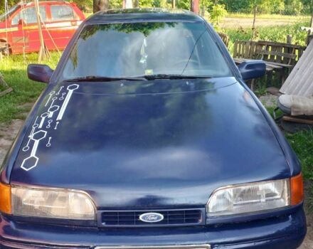 Форд Скорпио 1989 в Житомире на Automoto.ua Синий Форд Скорпио, объемом двигателя 2 л и пробегом 186 тыс. км за 955 $, фото 1 на Automoto.ua