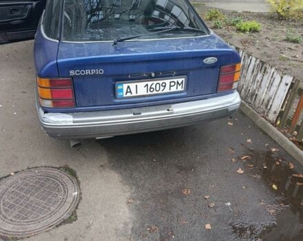 Синий Форд Скорпио, объемом двигателя 2 л и пробегом 30 тыс. км за 708 $, фото 3 на Automoto.ua