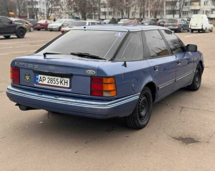 Синий Форд Скорпио, объемом двигателя 2 л и пробегом 250 тыс. км за 850 $, фото 5 на Automoto.ua