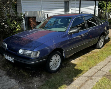 Форд Скорпио 1989 в Згуровке на Automoto.ua Синий Форд Скорпио, объемом двигателя 2 л и пробегом 20 тыс. км за 3000 $, фото 1 на Automoto.ua