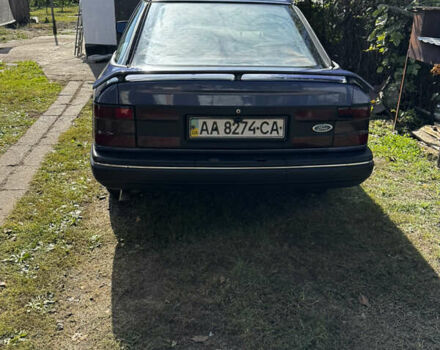 Форд Скорпио 1989 в Згуровке на Automoto.ua Синий Форд Скорпио, объемом двигателя 2 л и пробегом 20 тыс. км за 3000 $, фото 2 на Automoto.ua