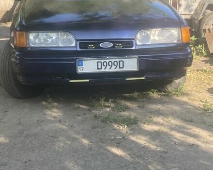 Синий Форд Скорпио, объемом двигателя 2 л и пробегом 400 тыс. км за 1500 $, фото 1 на Automoto.ua