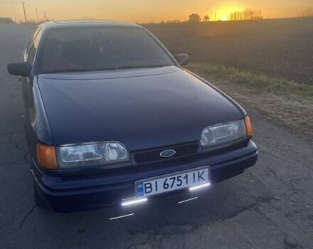 Синий Форд Скорпио, объемом двигателя 2 л и пробегом 400 тыс. км за 1500 $, фото 6 на Automoto.ua