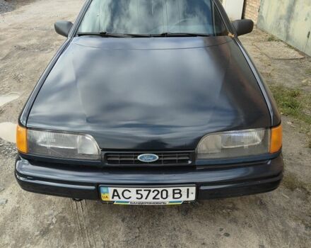 Форд Скорпио 1990 в Ковель на Automoto.ua Синий Форд Скорпио, объемом двигателя 2 л и пробегом 389 тыс. км за 2500 $, фото 5 на Automoto.ua