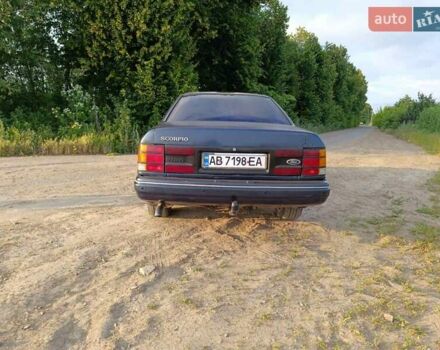 Синий Форд Скорпио, объемом двигателя 2 л и пробегом 263 тыс. км за 1500 $, фото 8 на Automoto.ua