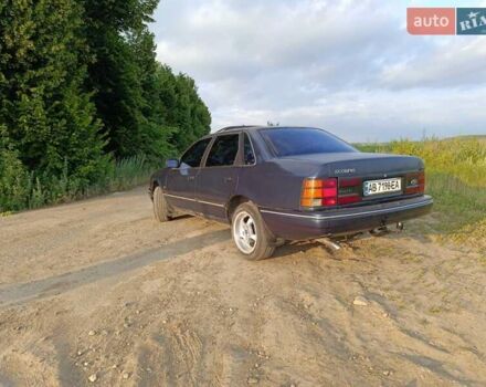 Синий Форд Скорпио, объемом двигателя 2 л и пробегом 263 тыс. км за 1500 $, фото 7 на Automoto.ua