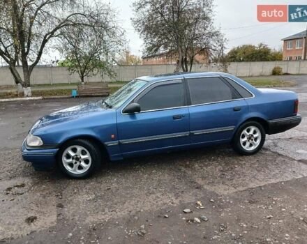 Форд Скорпіо 1990 у Зенькове на Automoto.ua Синій Форд Скорпіо, об'ємом двигуна 2 л та пробігом 308 тис. км за 2000 $, фото 11 на Automoto.ua