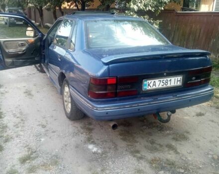 Синий Форд Скорпио, объемом двигателя 2 л и пробегом 300 тыс. км за 1300 $, фото 2 на Automoto.ua