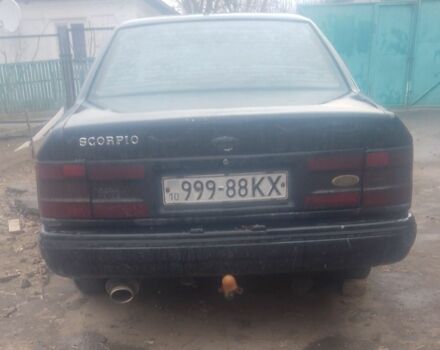 Синий Форд Скорпио, объемом двигателя 2 л и пробегом 2 тыс. км за 700 $, фото 3 на Automoto.ua