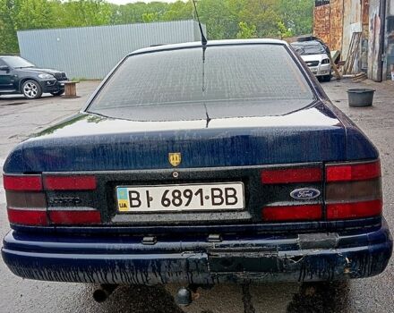 Синий Форд Скорпио, объемом двигателя 2 л и пробегом 300 тыс. км за 1250 $, фото 6 на Automoto.ua