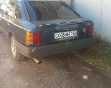 Синий Форд Скорпио, объемом двигателя 2 л и пробегом 180 тыс. км за 500 $, фото 2 на Automoto.ua