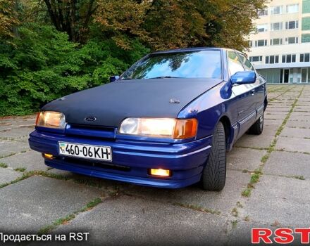 Синий Форд Скорпио, объемом двигателя 2 л и пробегом 200 тыс. км за 1500 $, фото 1 на Automoto.ua