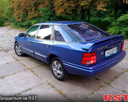 Синий Форд Скорпио, объемом двигателя 2 л и пробегом 200 тыс. км за 1500 $, фото 3 на Automoto.ua