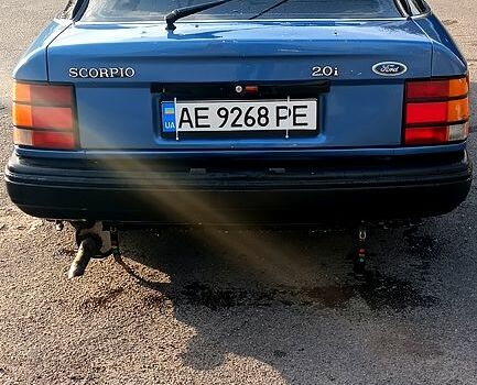 Синий Форд Скорпио, объемом двигателя 2 л и пробегом 1 тыс. км за 800 $, фото 5 на Automoto.ua