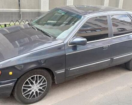 Синий Форд Скорпио, объемом двигателя 2 л и пробегом 206 тыс. км за 2100 $, фото 2 на Automoto.ua