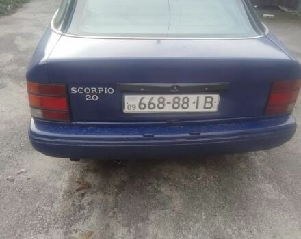 Форд Скорпио 1990 в Броварах на Automoto.ua Синий Форд Скорпио, объемом двигателя 0 л и пробегом 200 тыс. км за 1300 $, фото 1 на Automoto.ua