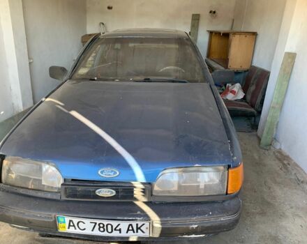 Синий Форд Скорпио, объемом двигателя 2 л и пробегом 1 тыс. км за 600 $, фото 1 на Automoto.ua