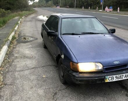 Форд Скорпио 1986 в Чернигове на Automoto.ua Синий Форд Скорпио, объемом двигателя 2 л и пробегом 458 тыс. км за 450 $, фото 1 на Automoto.ua