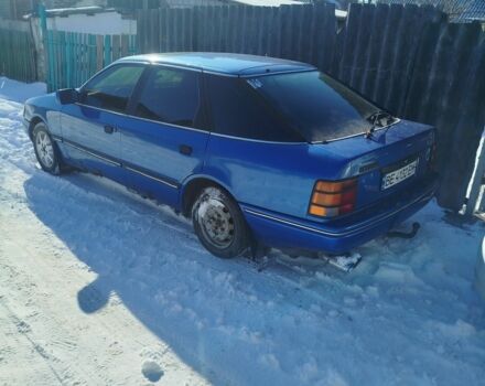 Синий Форд Скорпио, объемом двигателя 2.4 л и пробегом 200 тыс. км за 600 $, фото 1 на Automoto.ua