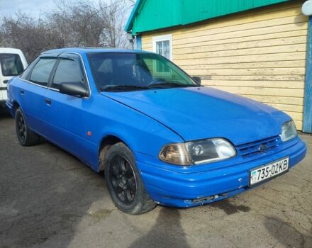 Синий Форд Скорпио, объемом двигателя 2 л и пробегом 300 тыс. км за 565 $, фото 1 на Automoto.ua