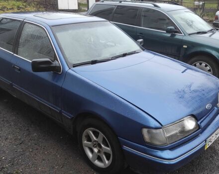 Синий Форд Скорпио, объемом двигателя 2 л и пробегом 385 тыс. км за 950 $, фото 1 на Automoto.ua