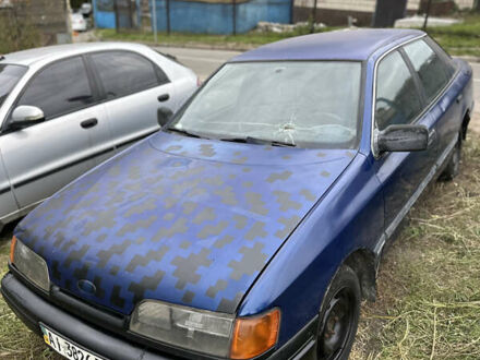 Форд Скорпио 1987 в Киеве на Automoto.ua Синий Форд Скорпио, объемом двигателя 2 л и пробегом 222 тыс. км за 650 $, фото 1 на Automoto.ua