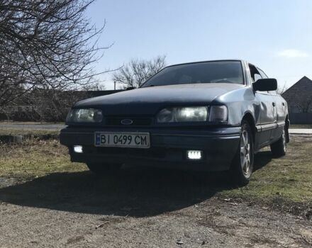 Синий Форд Скорпио, объемом двигателя 2 л и пробегом 369 тыс. км за 999 $, фото 1 на Automoto.ua