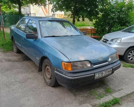 Синий Форд Скорпио, объемом двигателя 2 л и пробегом 267 тыс. км за 667 $, фото 1 на Automoto.ua