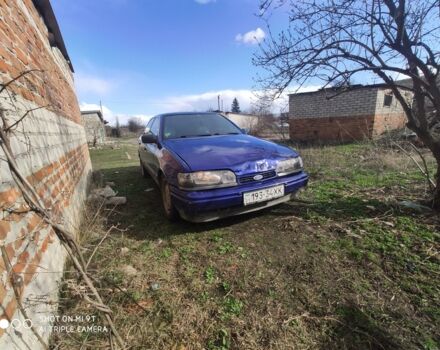 Синий Форд Скорпио, объемом двигателя 2 л и пробегом 333 тыс. км за 1400 $, фото 1 на Automoto.ua