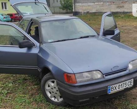 Синий Форд Скорпио, объемом двигателя 2 л и пробегом 264 тыс. км за 900 $, фото 1 на Automoto.ua