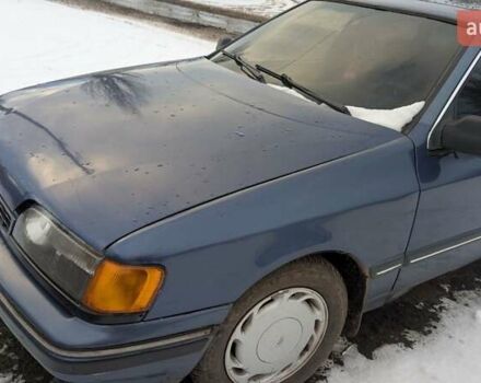 Синий Форд Скорпио, объемом двигателя 2 л и пробегом 250 тыс. км за 700 $, фото 1 на Automoto.ua