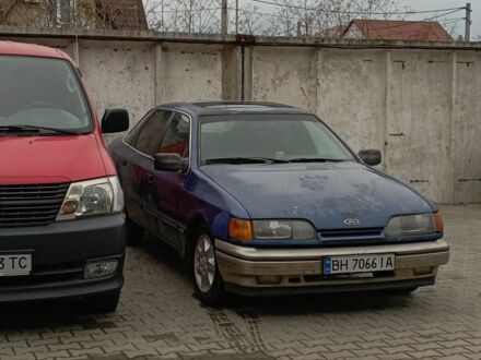 Синий Форд Скорпио, объемом двигателя 2 л и пробегом 400 тыс. км за 600 $, фото 1 на Automoto.ua