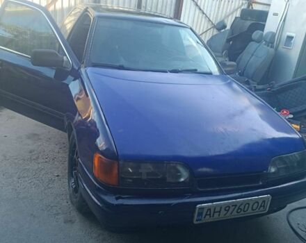 Синий Форд Скорпио, объемом двигателя 2 л и пробегом 233 тыс. км за 950 $, фото 1 на Automoto.ua