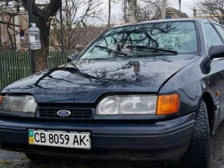 Форд Скорпио 1990 в Подольск (Котовск) на Automoto.ua Синий Форд Скорпио, объемом двигателя 2 л и пробегом 50 тыс. км за 604 $, фото 1 на Automoto.ua