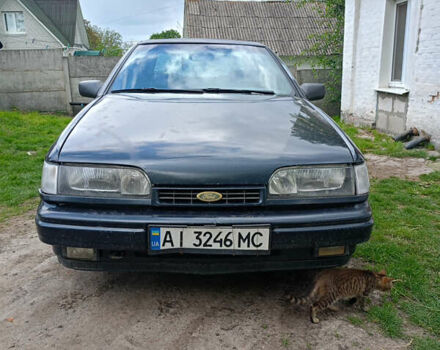 Синий Форд Скорпио, объемом двигателя 1.99 л и пробегом 205 тыс. км за 800 $, фото 1 на Automoto.ua