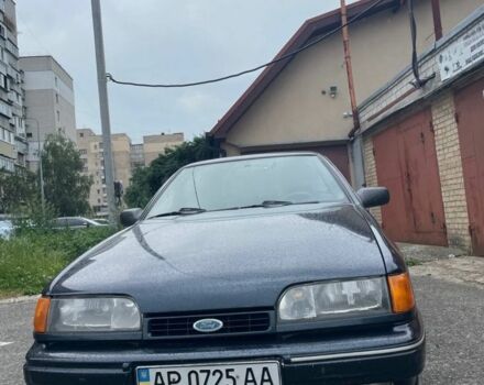 Синий Форд Скорпио, объемом двигателя 2.9 л и пробегом 208 тыс. км за 950 $, фото 1 на Automoto.ua