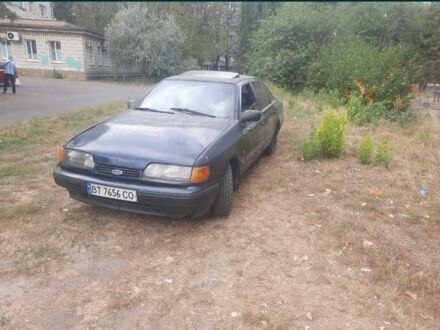 Форд Скорпио 1990 в Киеве на Automoto.ua Синий Форд Скорпио, объемом двигателя 2 л и пробегом 355 тыс. км за 623 $, фото 1 на Automoto.ua