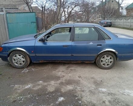 Синий Форд Скорпио, объемом двигателя 2 л и пробегом 250 тыс. км за 693 $, фото 1 на Automoto.ua