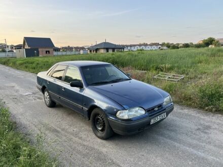 Форд Скорпио 1990 в Боярка на Automoto.ua Синий Форд Скорпио, объемом двигателя 2 л и пробегом 250 тыс. км за 650 $, фото 1 на Automoto.ua