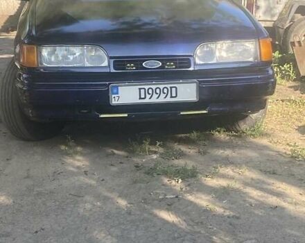 Синий Форд Скорпио, объемом двигателя 2 л и пробегом 400 тыс. км за 1500 $, фото 1 на Automoto.ua