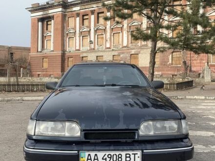 Синий Форд Скорпио, объемом двигателя 2 л и пробегом 400 тыс. км за 903 $, фото 1 на Automoto.ua