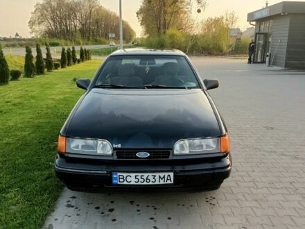 Синий Форд Скорпио, объемом двигателя 2 л и пробегом 150 тыс. км за 1000 $, фото 1 на Automoto.ua